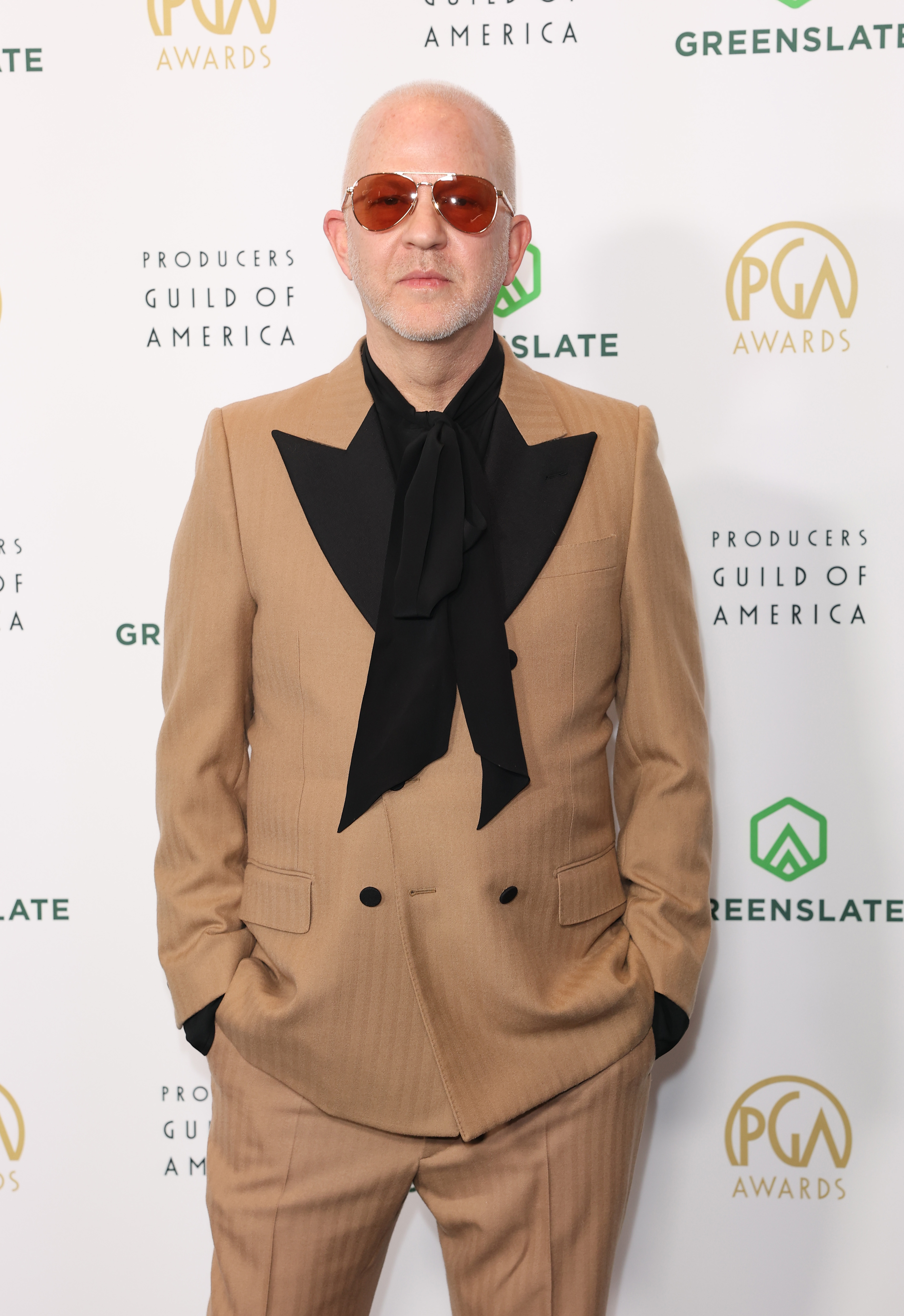 Ryan Murphy at the 2025 Producers Guild Awards in Los Angeles