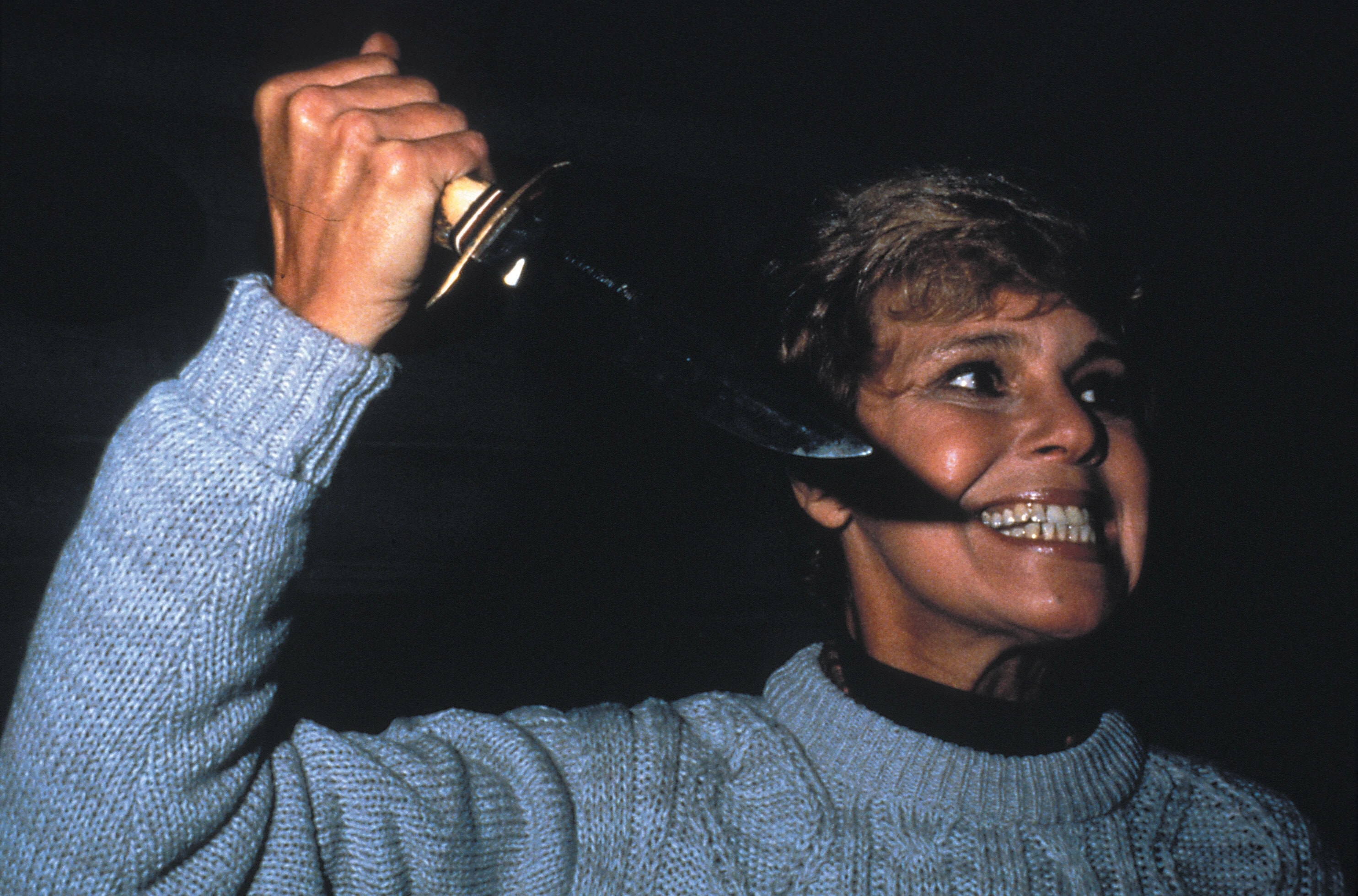 A still from the 1980 horror film Friday the 13th