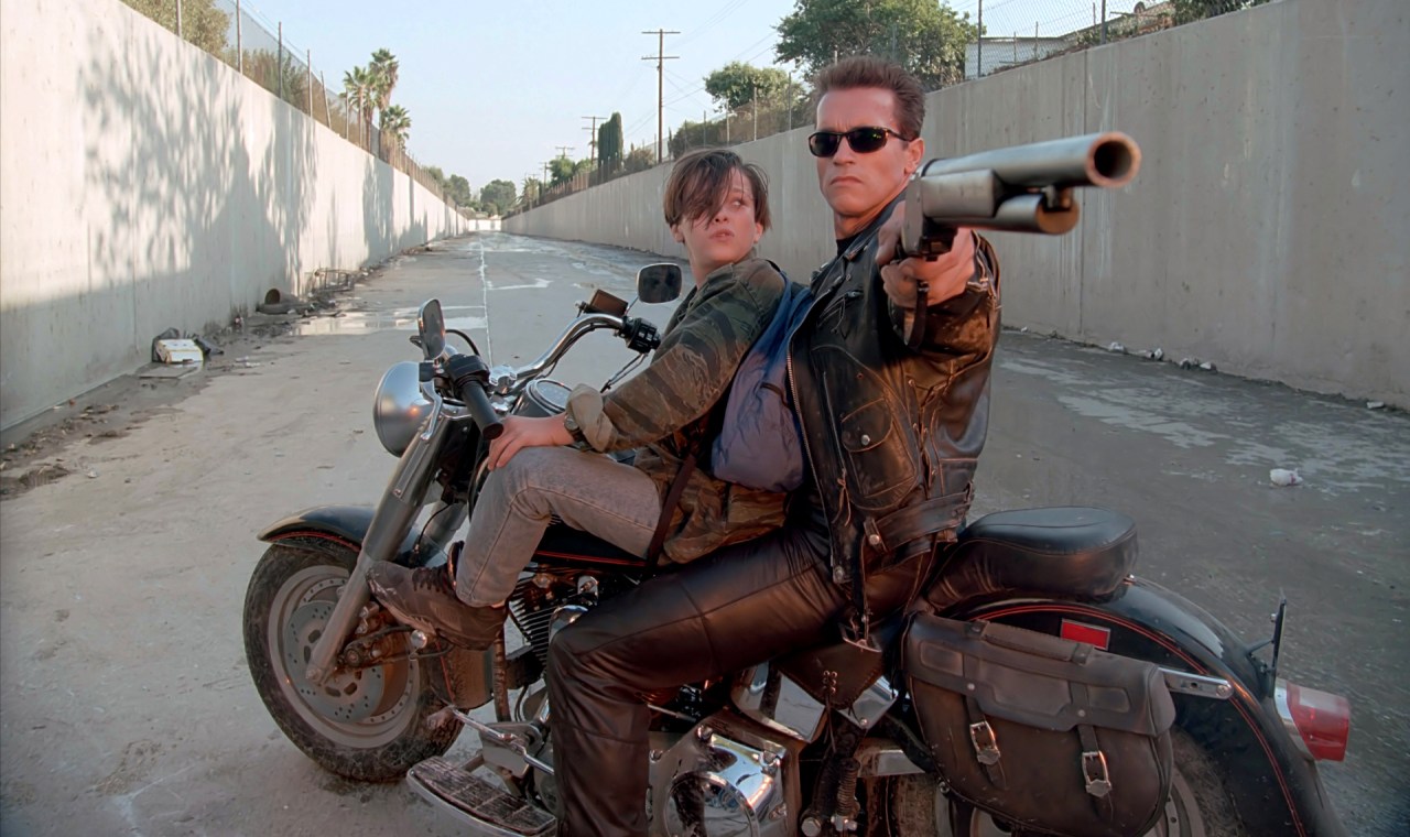 Scene from Terminator 2: Judgment Day (1991)