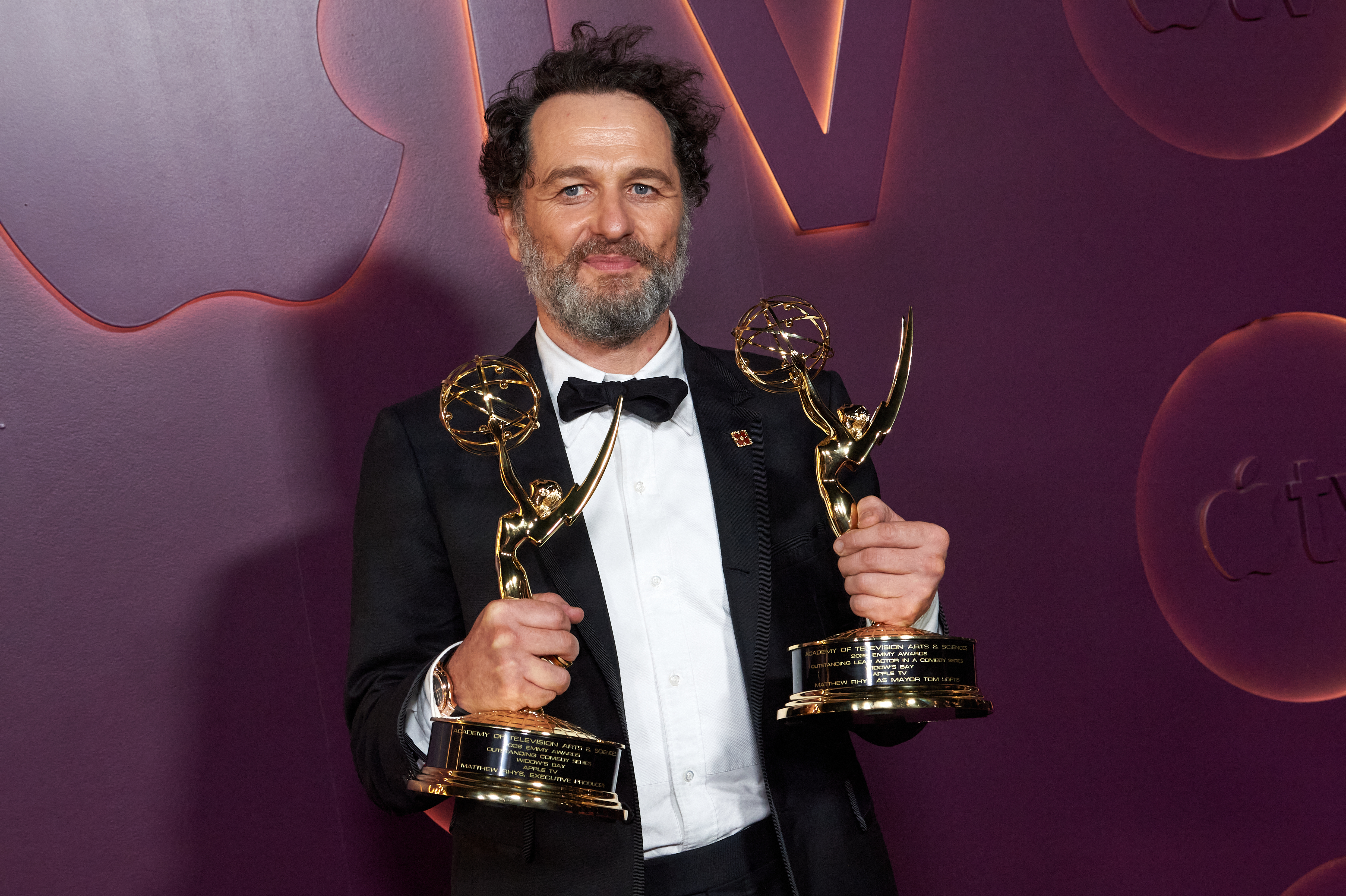 Matthew Rhys at the Apple TV Emmy nominees party at NYA Studios West in Hollywood