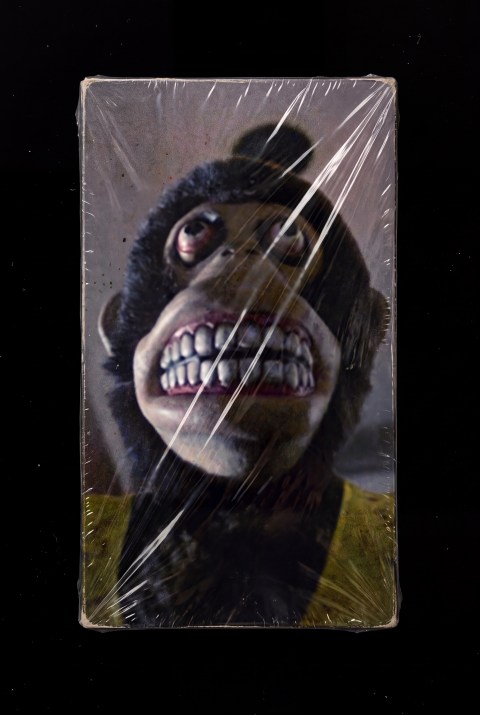 Custom VHS artwork for The Jolly Monkey
