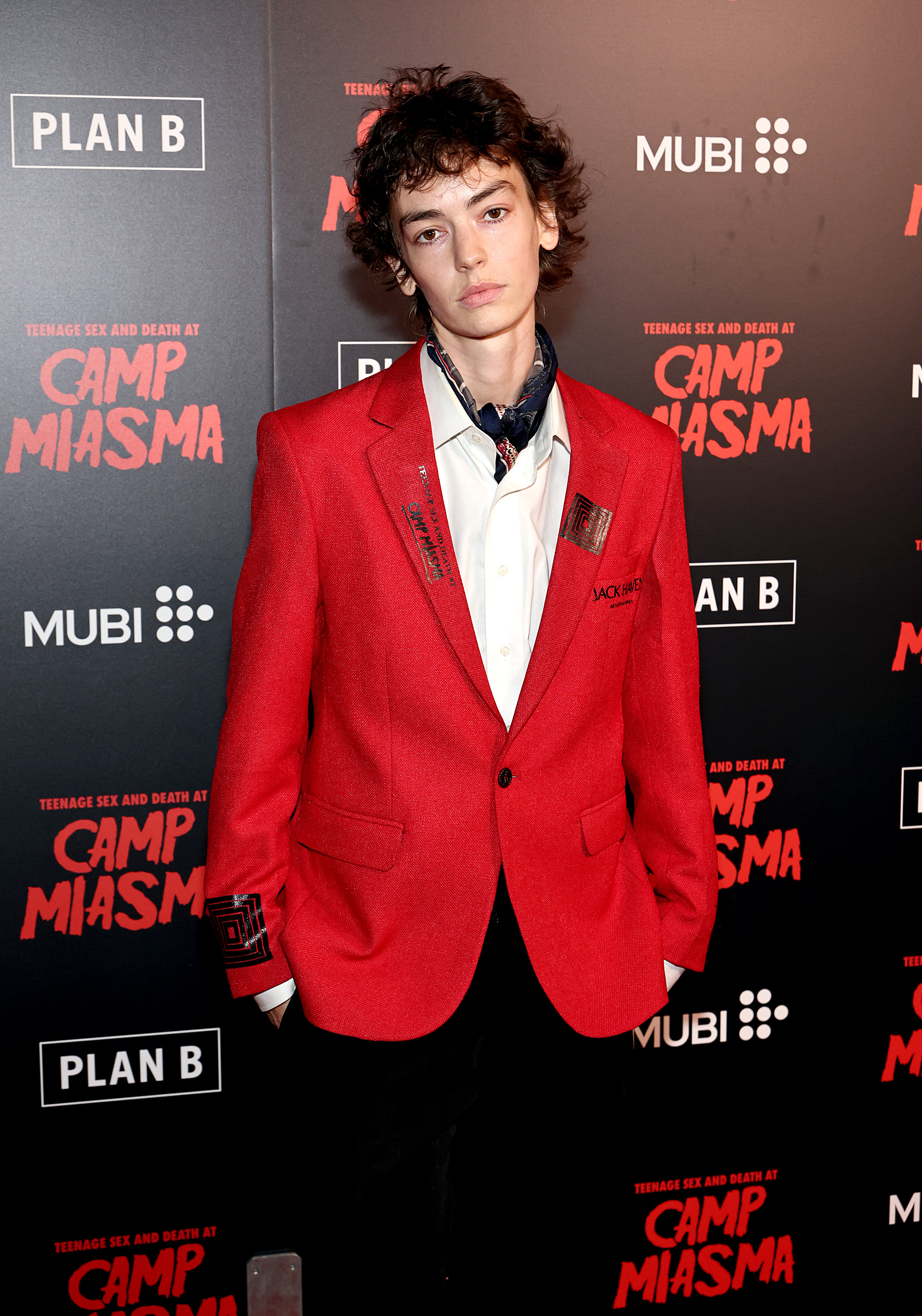 Jack Haven at the New York premiere of Teenage Sex And Death At Camp Miasma at Metrograph