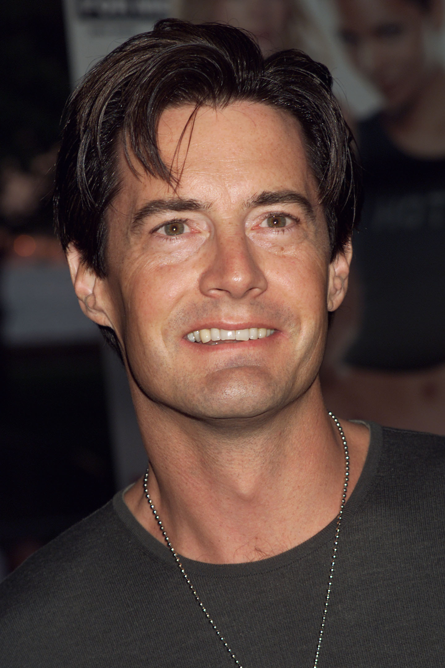Kyle MacLachlan at the X-Men premiere in New York City in 2000