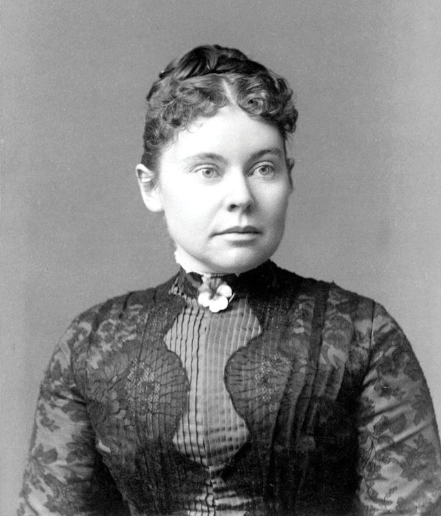 Historical portrait of Lizzie Borden