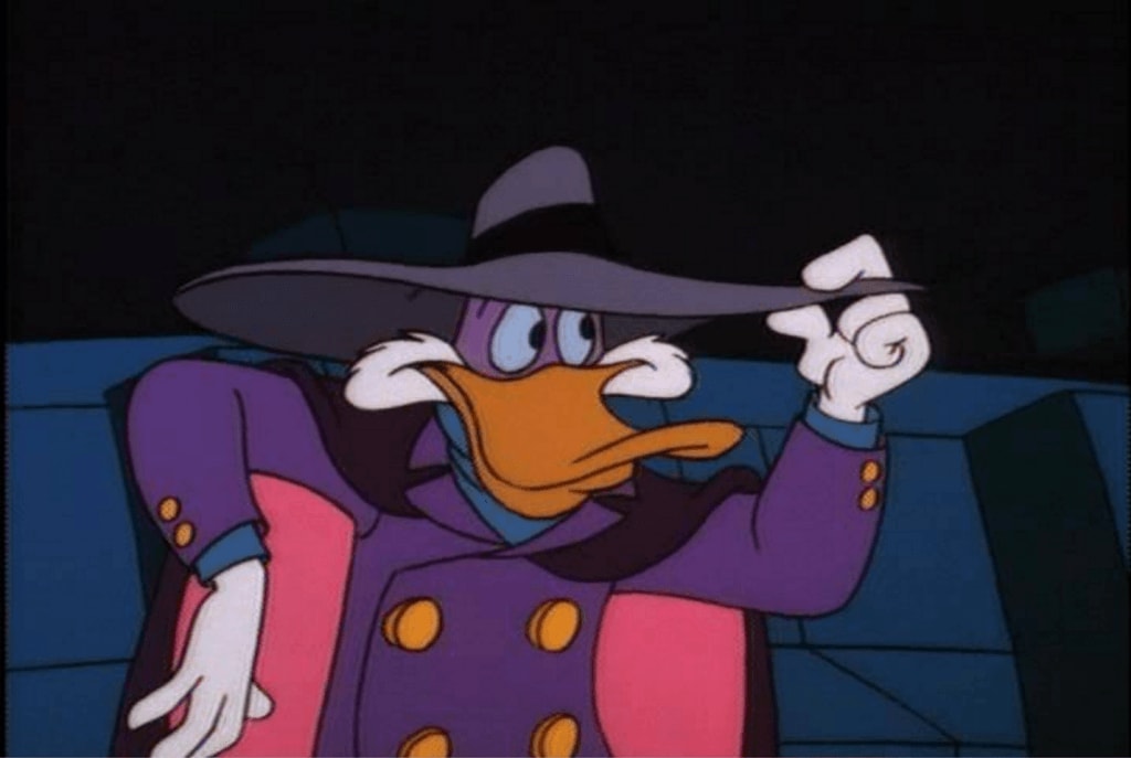 Darkwing Duck animated series promotional artwork