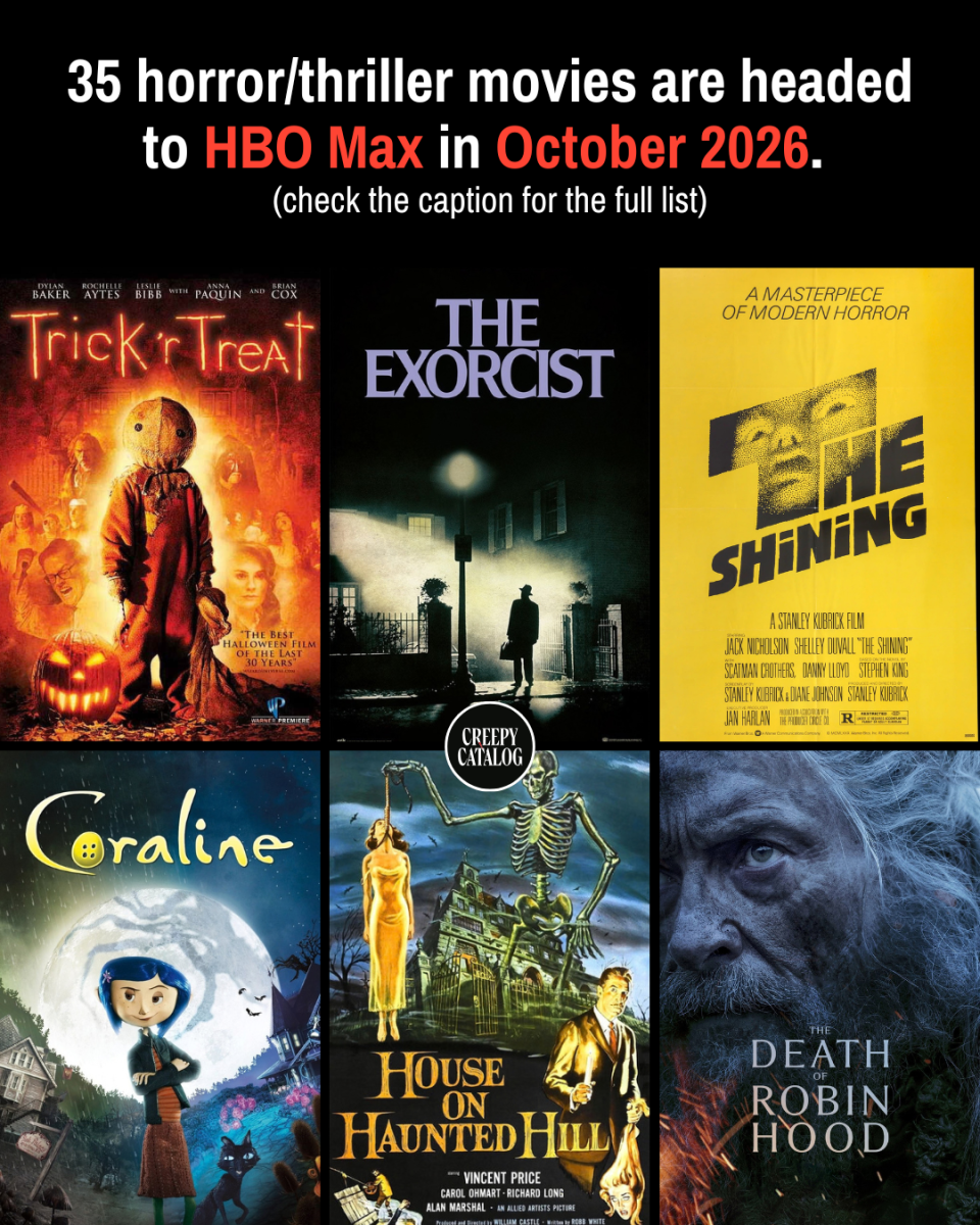 35 Horror/Thriller Movies Are Headed to HBO Max in October 2026