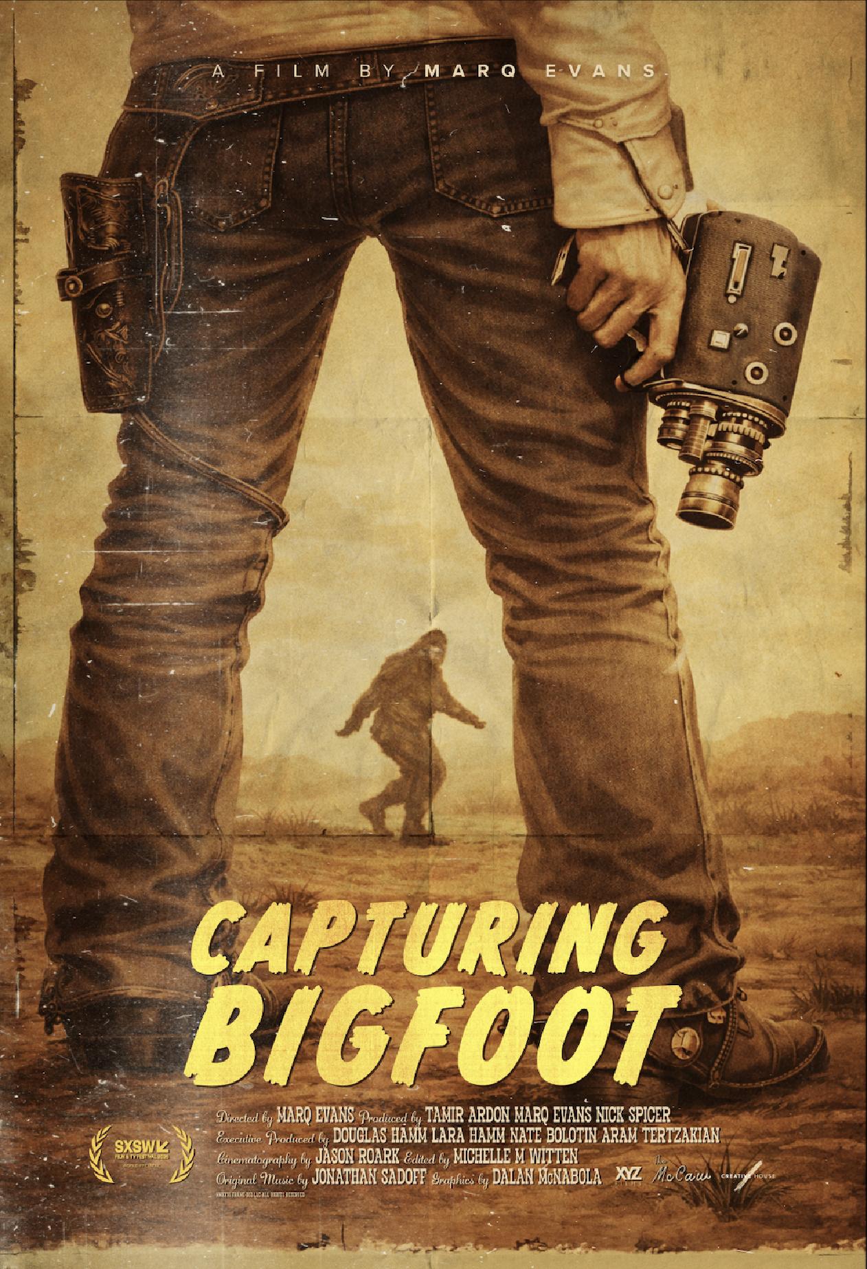 Still image from the documentary Capturing Bigfoot