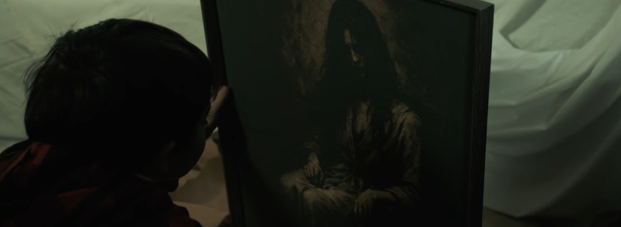 A Father and Son Discover a Cursed Painting in Their Home in 'The Canvas', Now on VOD