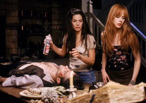 A still from the 1998 film Practical Magic