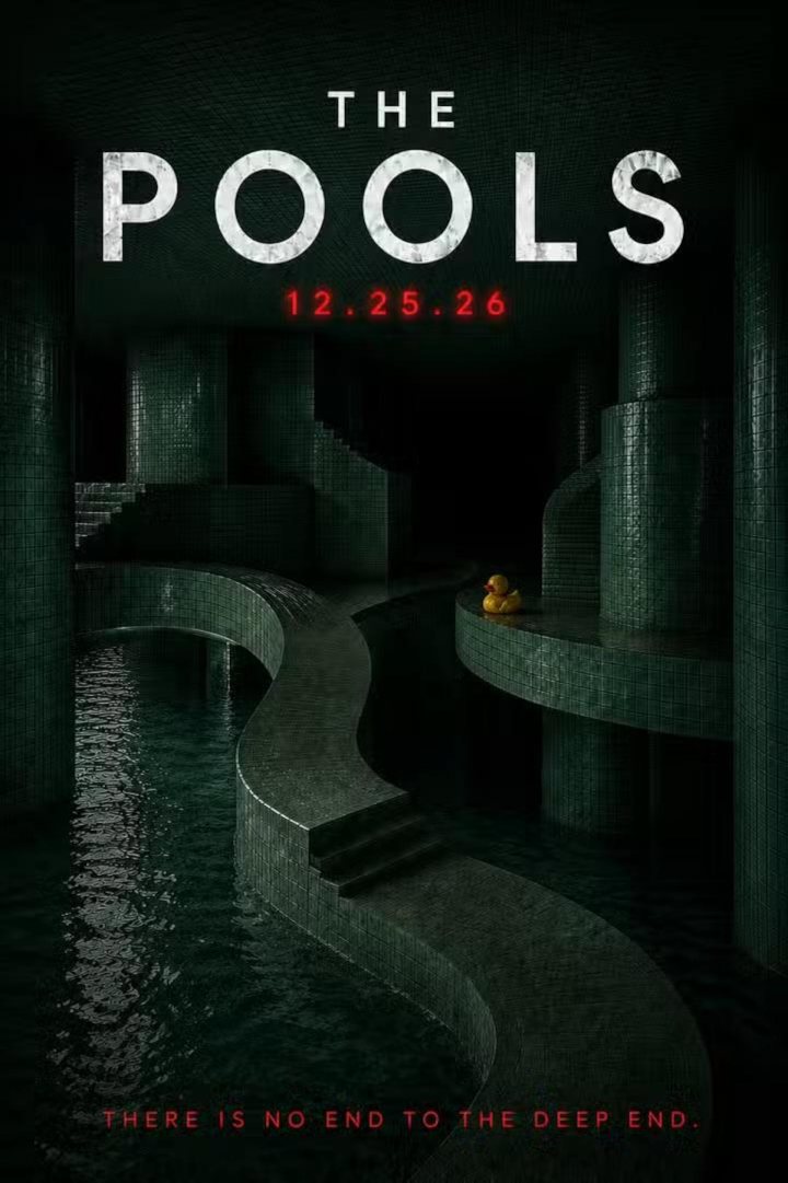 A Teenager Is Trapped in an Endless Maze of Swimming Pools in the Horror Movie Also Called The Poolrooms, Arriving Christmas Day 2026