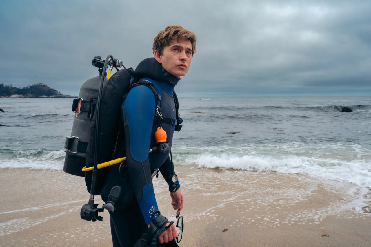 Austin Abrams as Jay Gardiner in Whalefall
