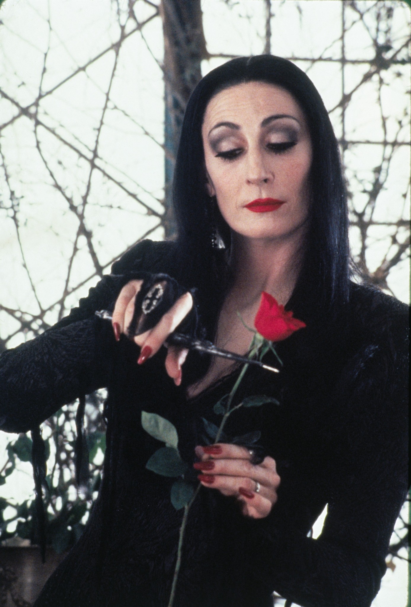 Anjelica Huston as Morticia Addams in The Addams Family (1991)