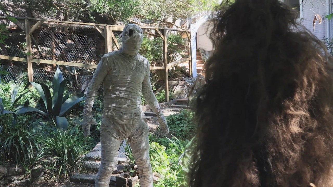 Bigfoot Fights to Protect a Woman from an Egyptian Death Cult in 'Mummy Vs. Bigfoot', Now on VOD
