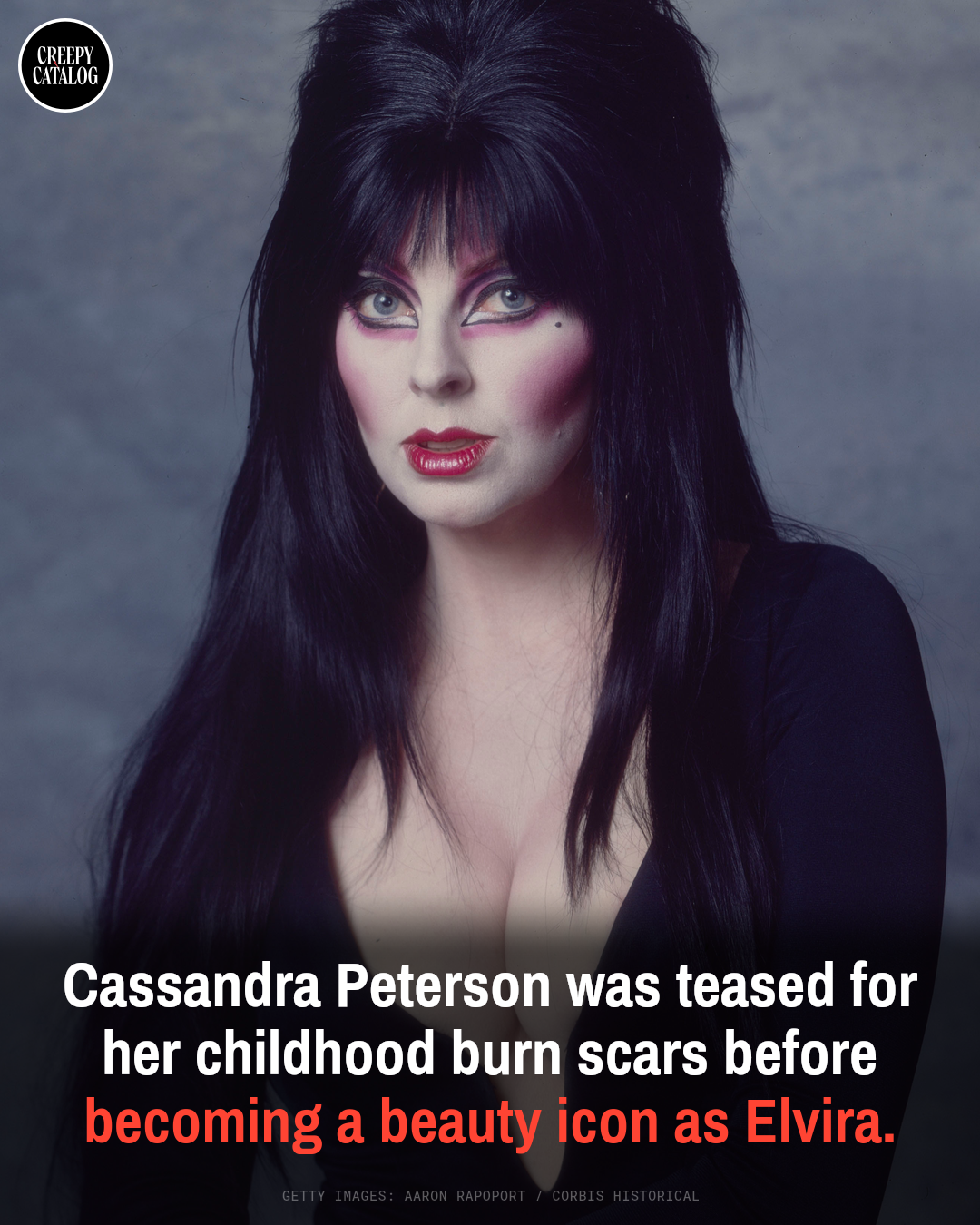 Cassandra Peterson as Elvira, Mistress of the Dark
