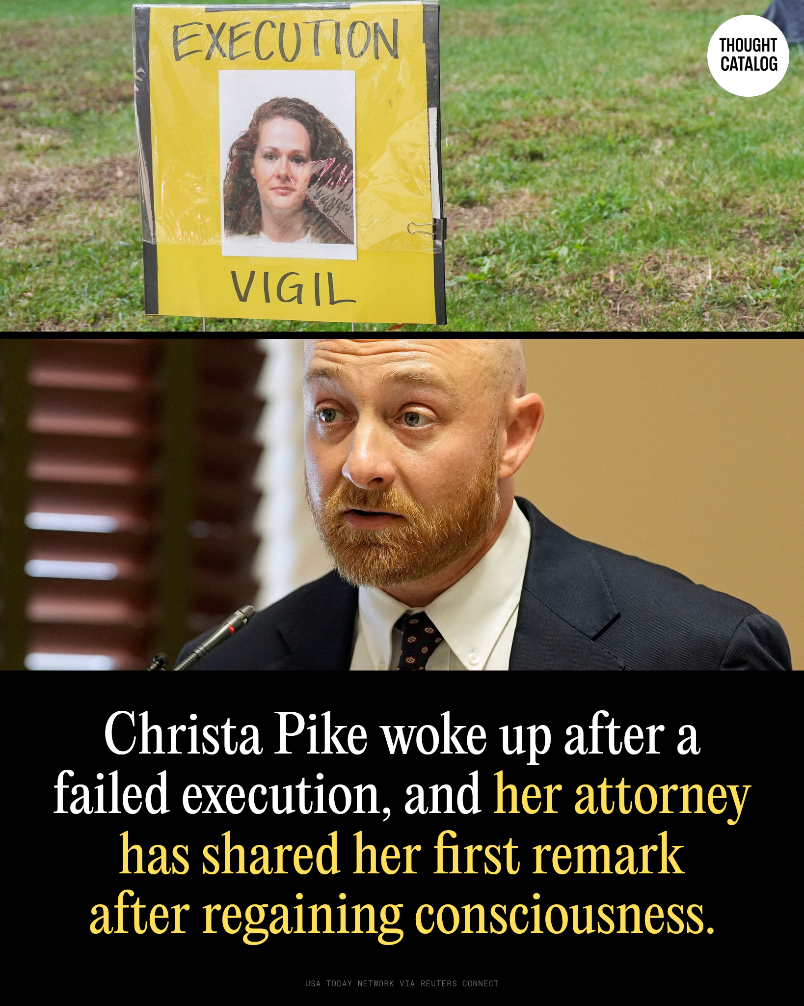 Christa Pike, death row inmate who survived a lethal injection execution in Nashville, Tennessee
