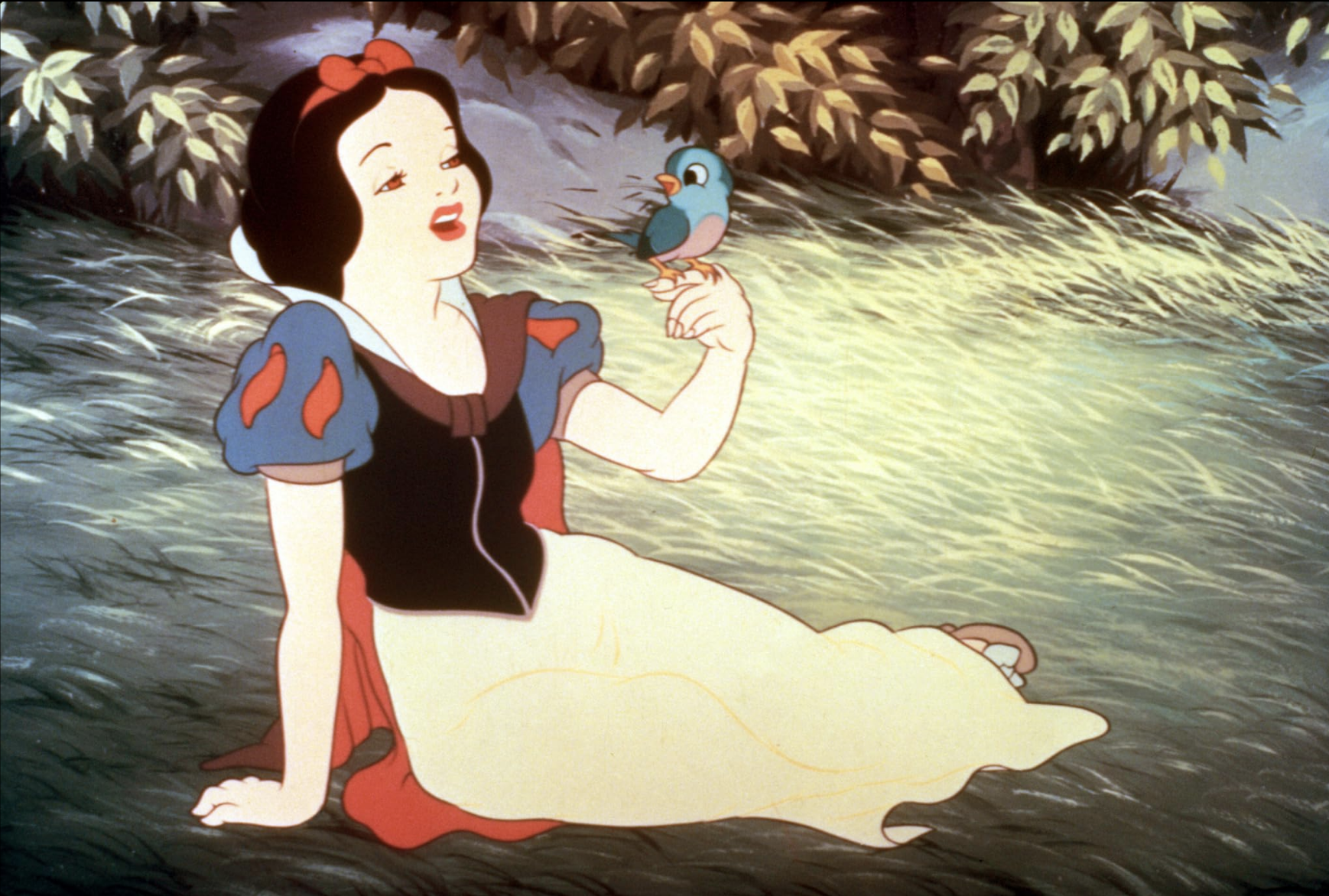 A scene from Disney's Snow White and the Seven Dwarfs (1937)