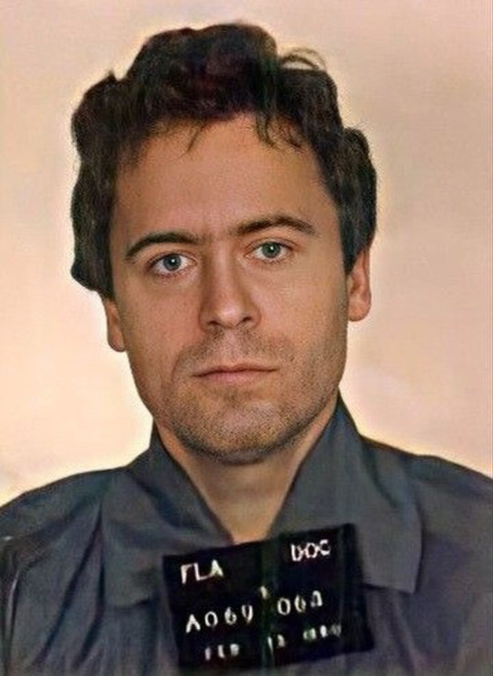 Ted Bundy in a Florida Department of Corrections photo