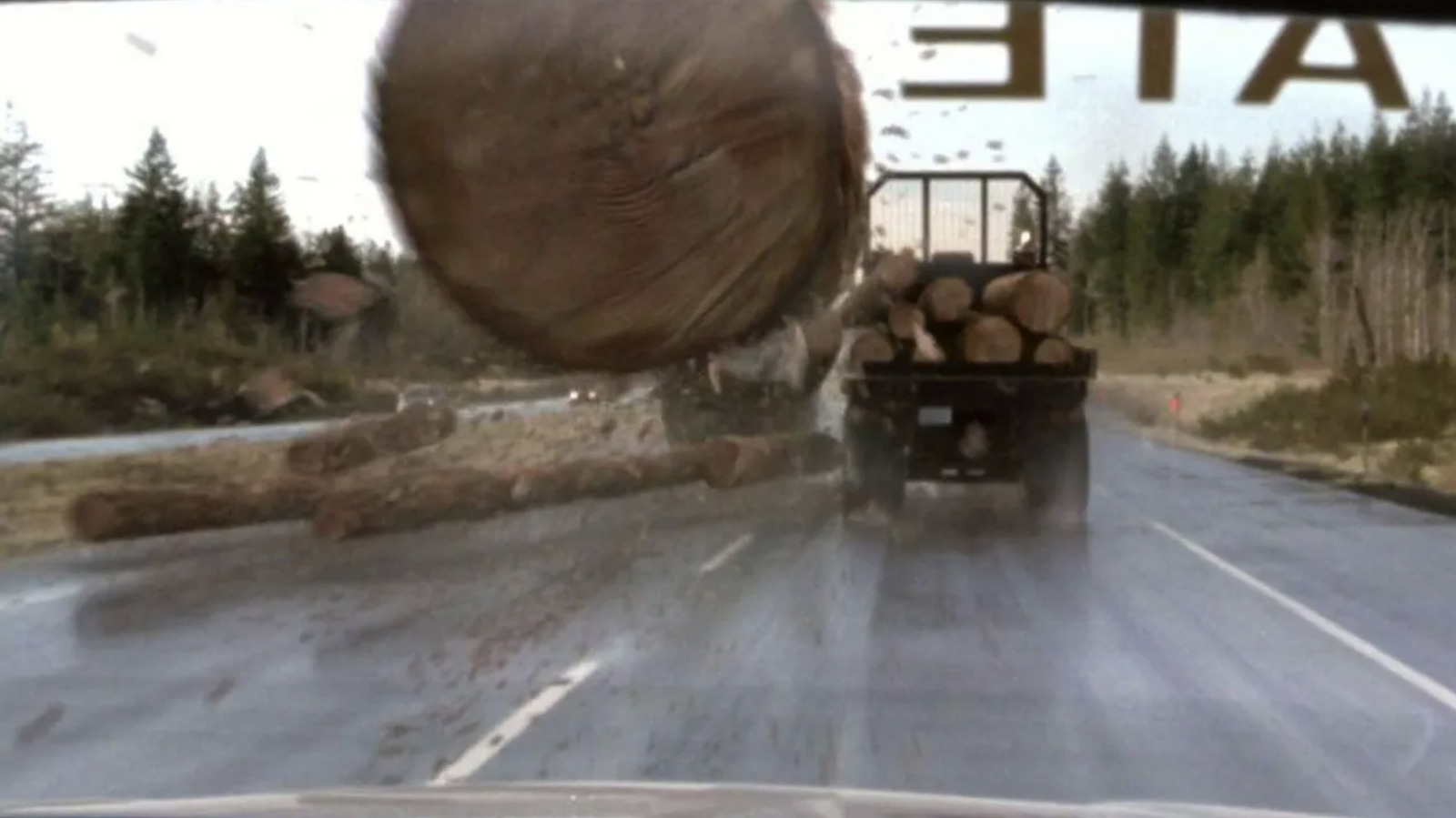 A still from the film Final Destination 2
