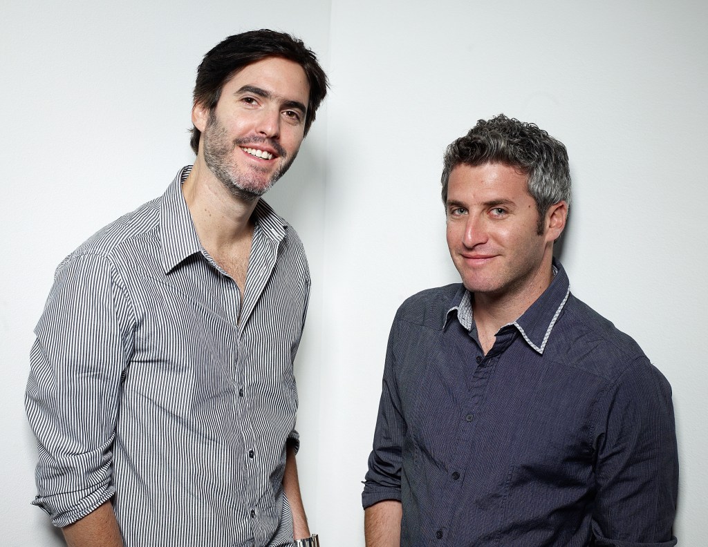 Directors Doron Paz and Yoav Paz posing for a portrait at the 2009 Toronto International Film Festival