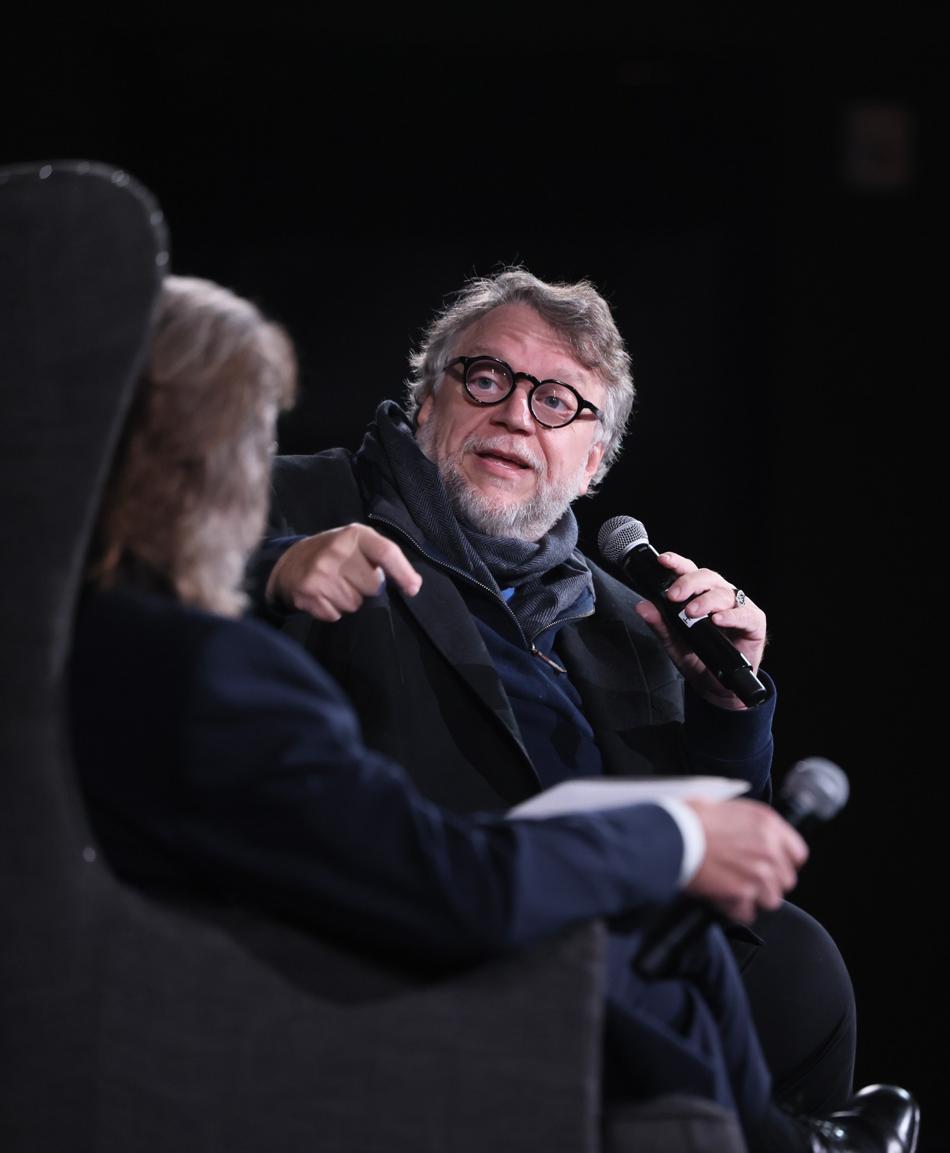Guillermo del Toro in conversation with Bob Gazzale at The Egyptian Theatre Hollywood during AFI FEST 2025