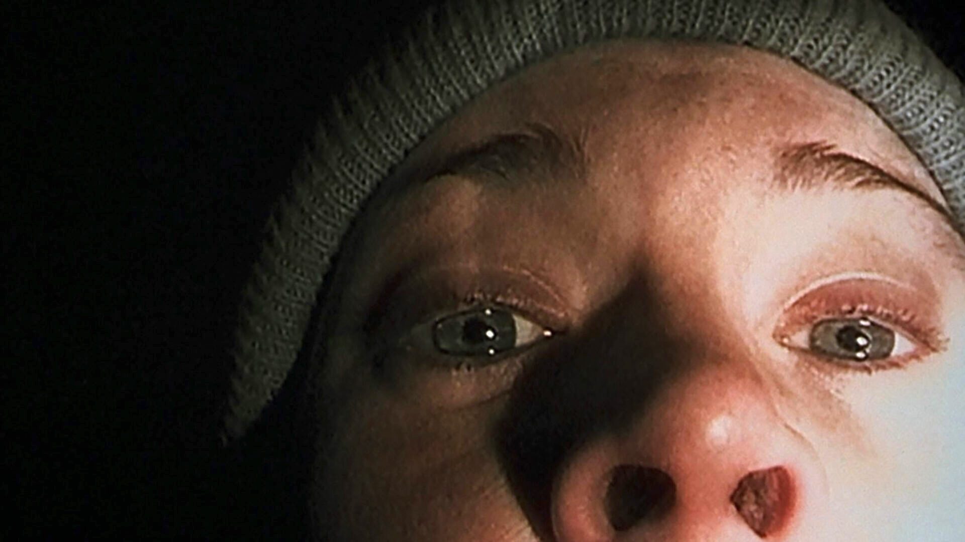 A scene from the 1999 horror film The Blair Witch Project