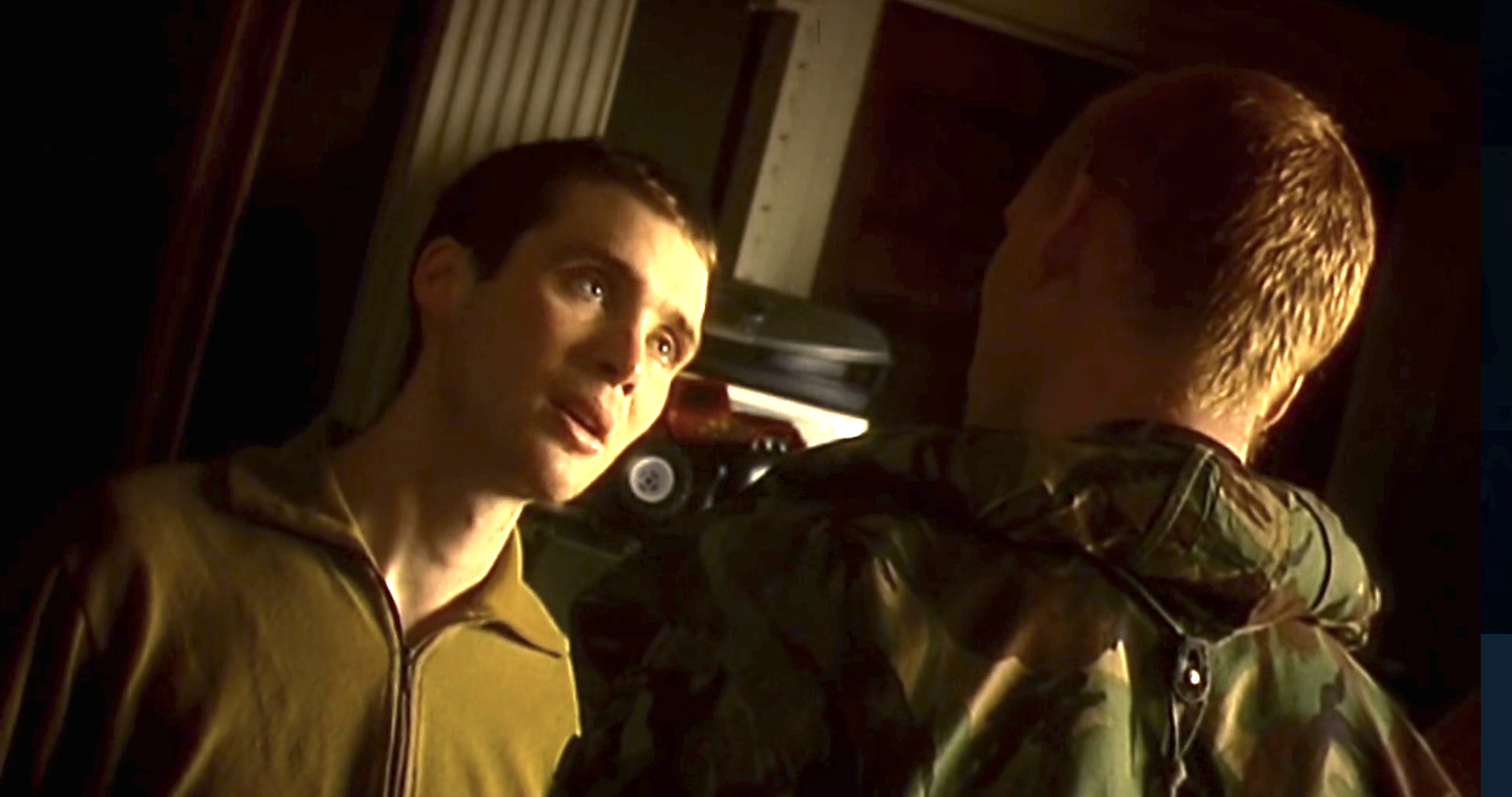 A scene from the 2002 horror film 28 Days Later