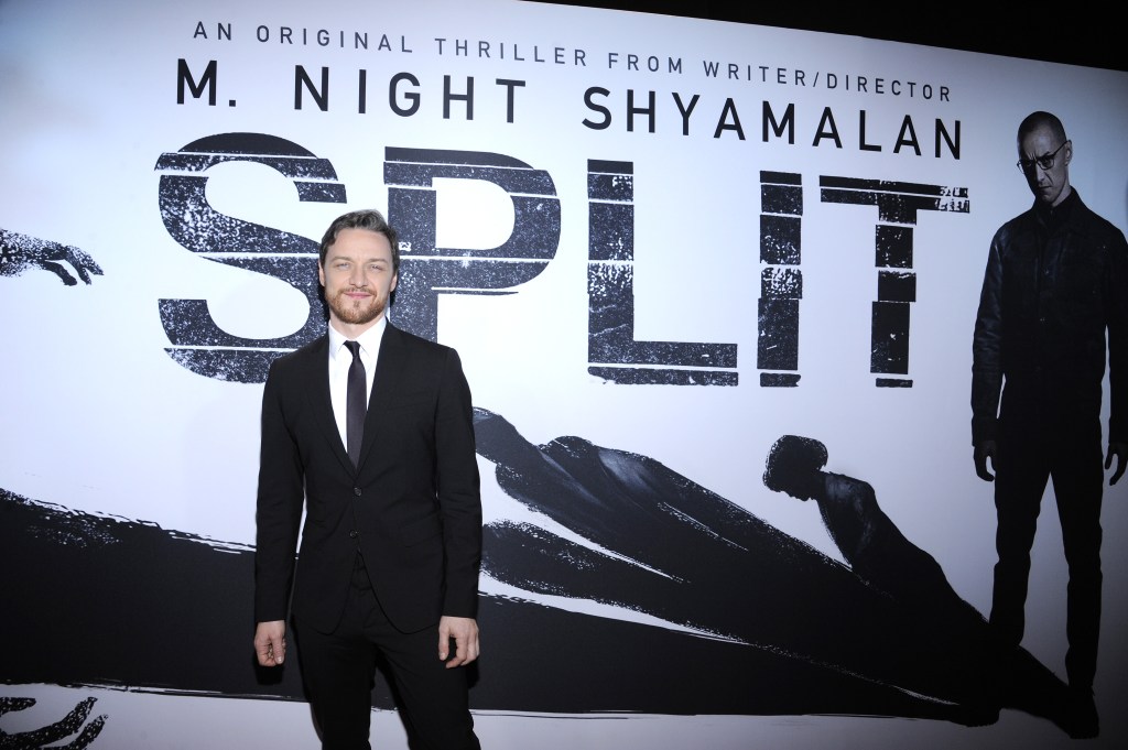 James McAvoy at the New York premiere of Split at SVA Theater in 2017