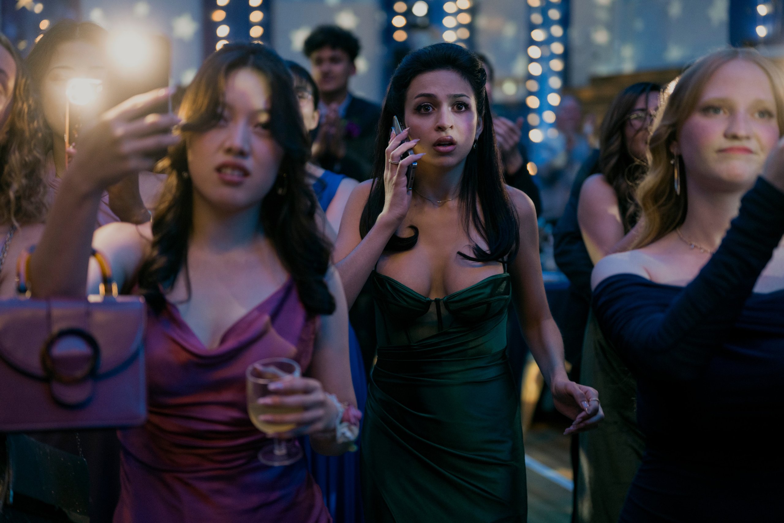 Josie Totah as Tina Blake in Carrie on Prime Video