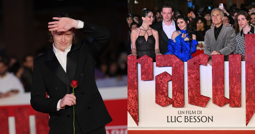 Caleb Landry Jones at the Dracula red carpet event during the 20th Rome Film Festival