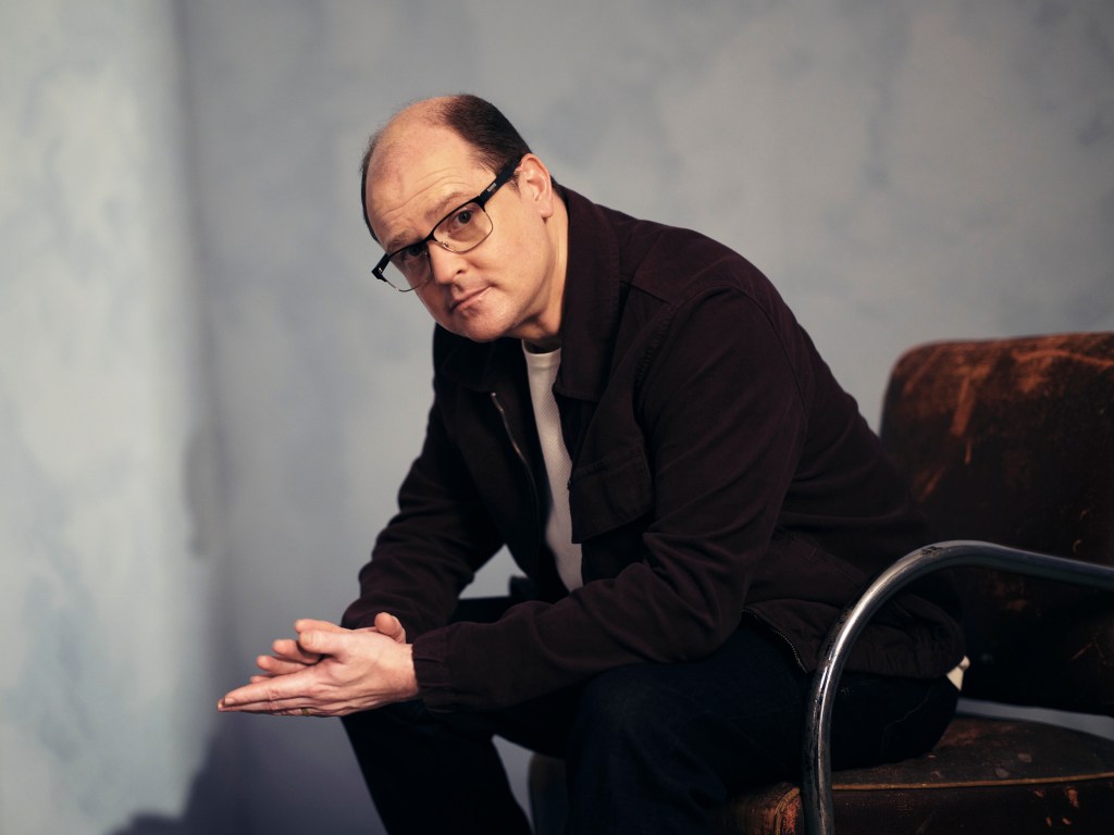Mike Flanagan posing at the Getty Images Portrait Studio presented by IMDb at InterContinental Toronto Centre