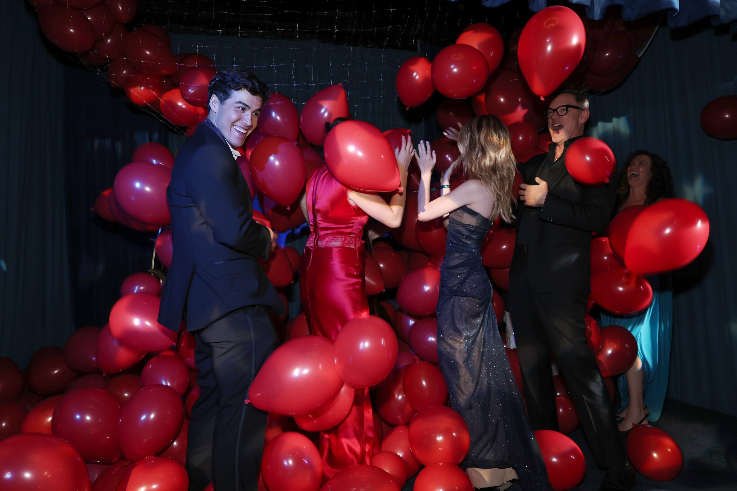 Joel Oulette, Alison Thornton, and Matthew Lillard at the Prime Video Carrie PROMiere event in New York City