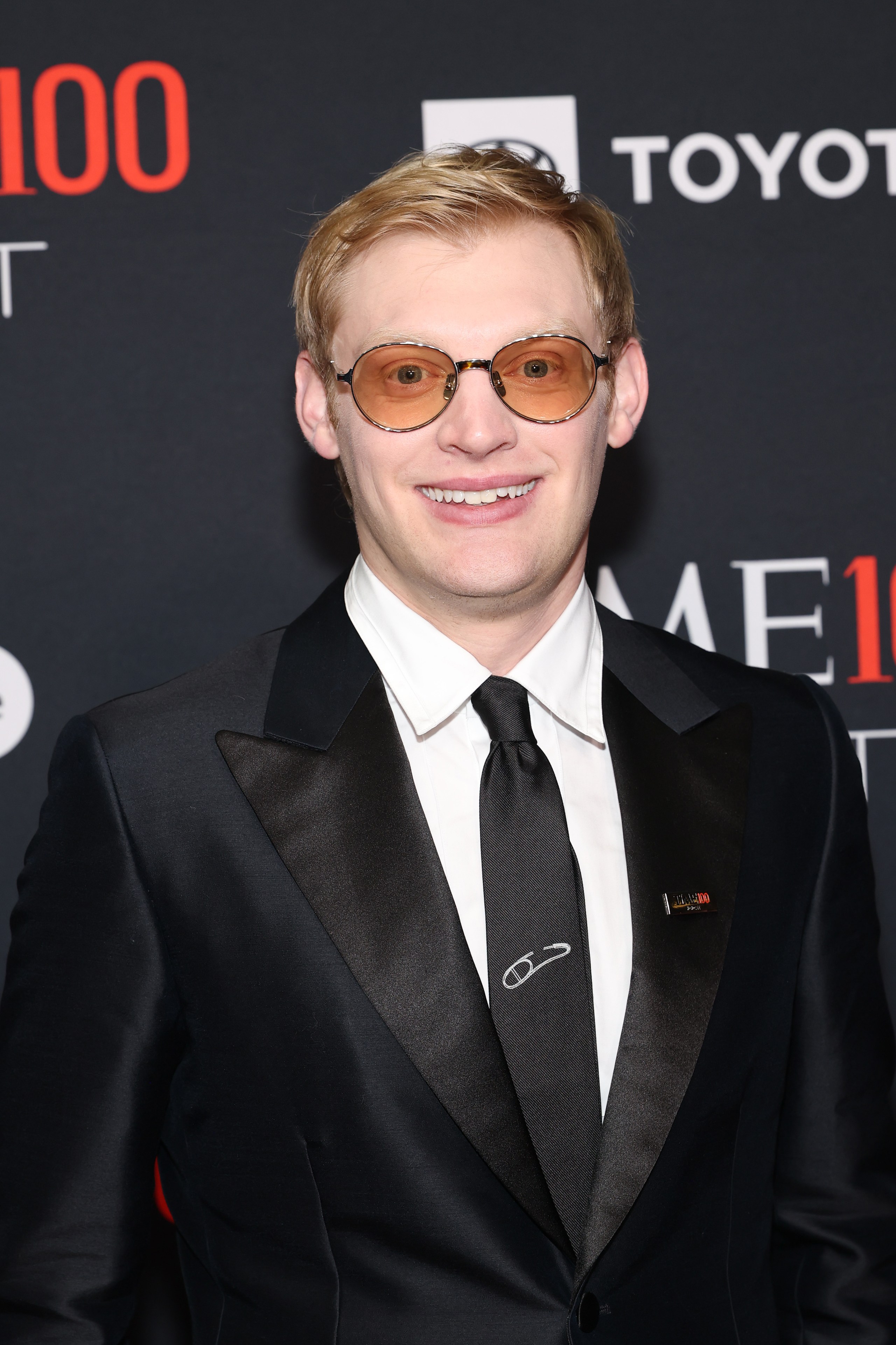 Curry Barker at the 2026 Time100 Next Gala at Current at Chelsea Piers in New York City