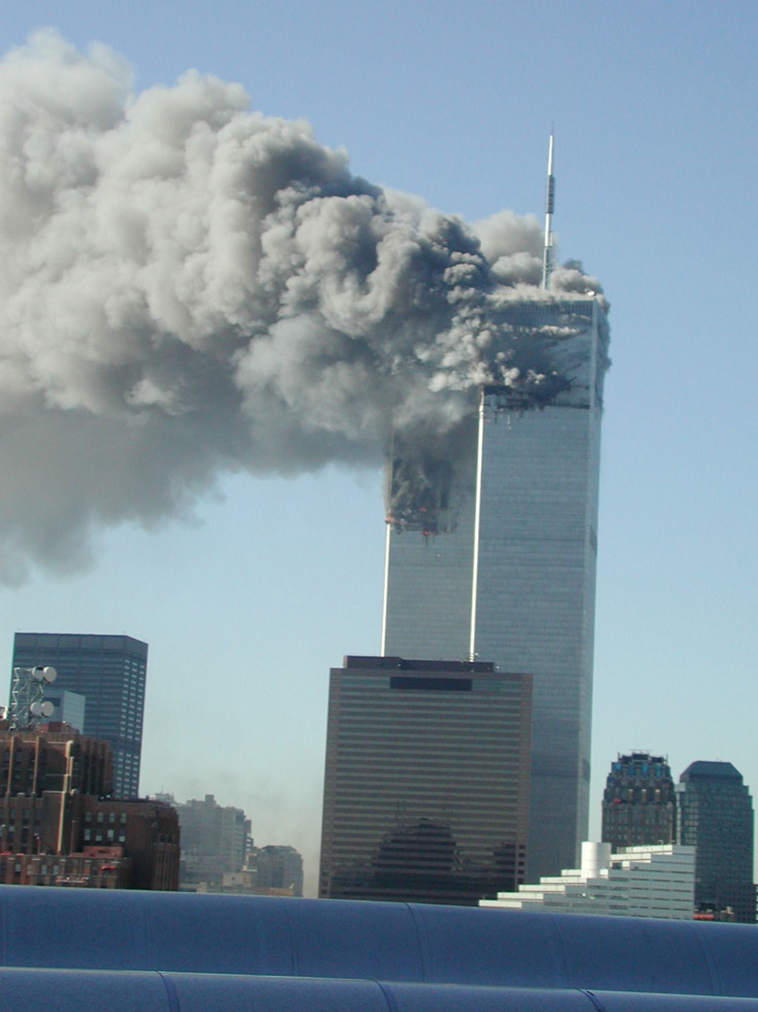 Two Planes Crash into World Trade Center