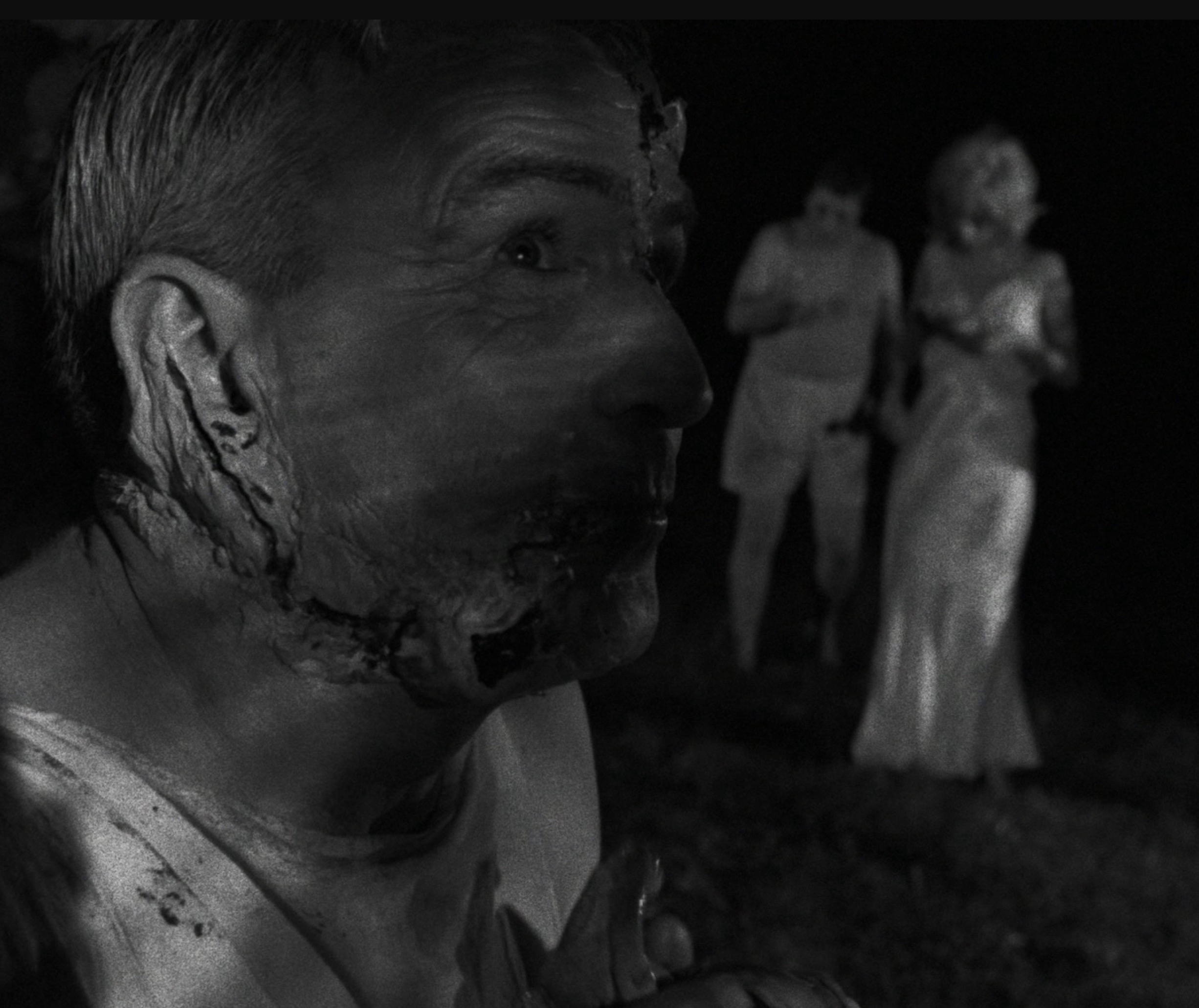 A still from the 1968 horror film Night of the Living Dead