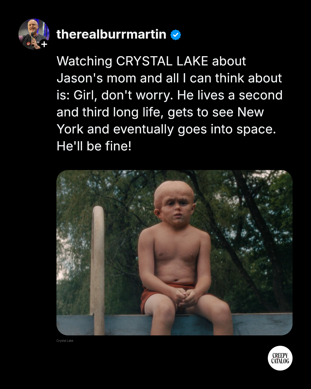 Young Jason Voorhees as a child