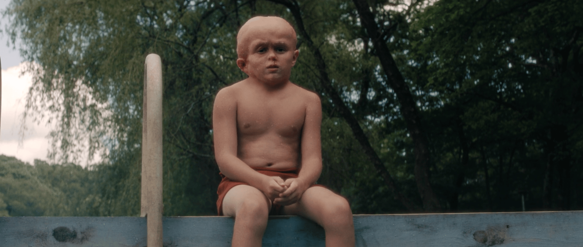 Young Jason Voorhees at Crystal Lake