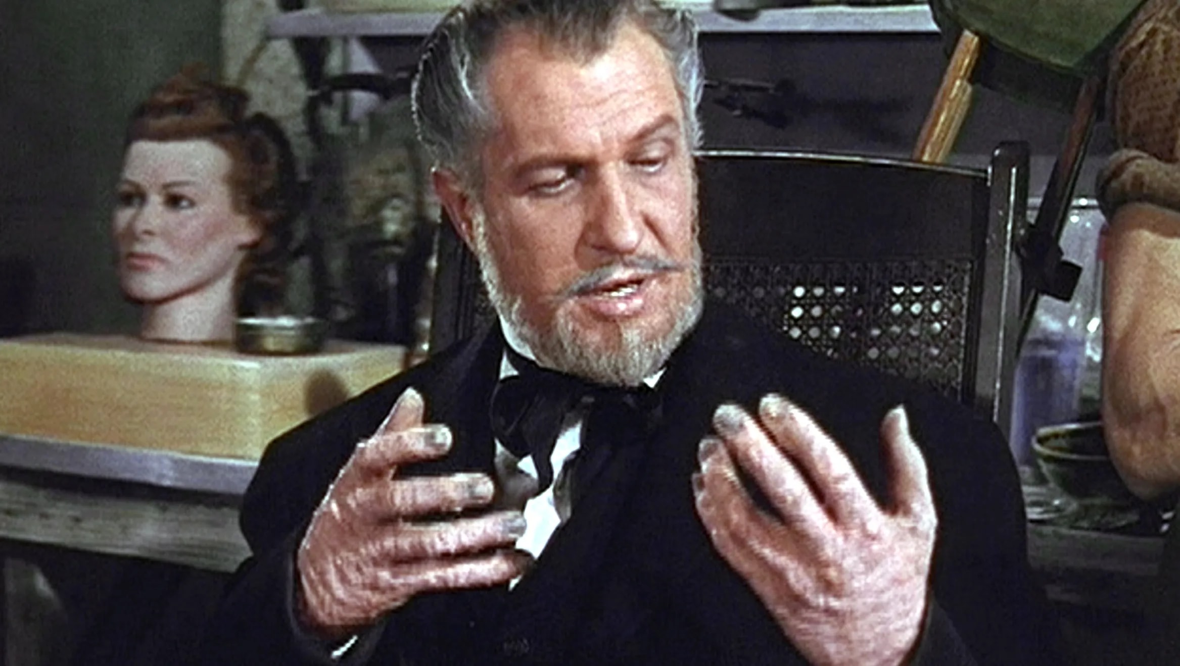 Scene from the 1953 horror film House of Wax