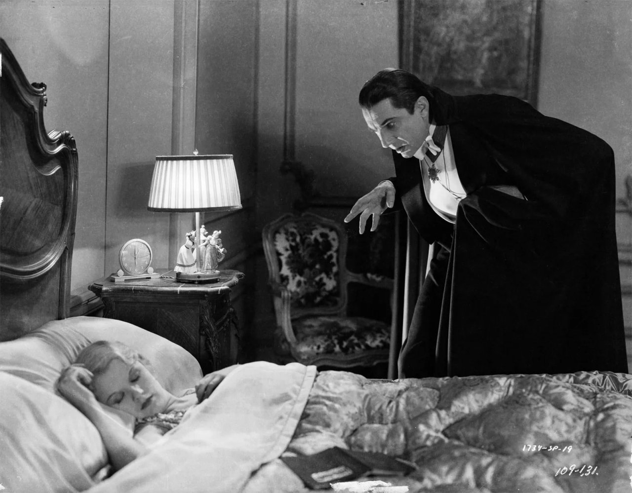 Still from the 1931 film Dracula starring Bela Lugosi