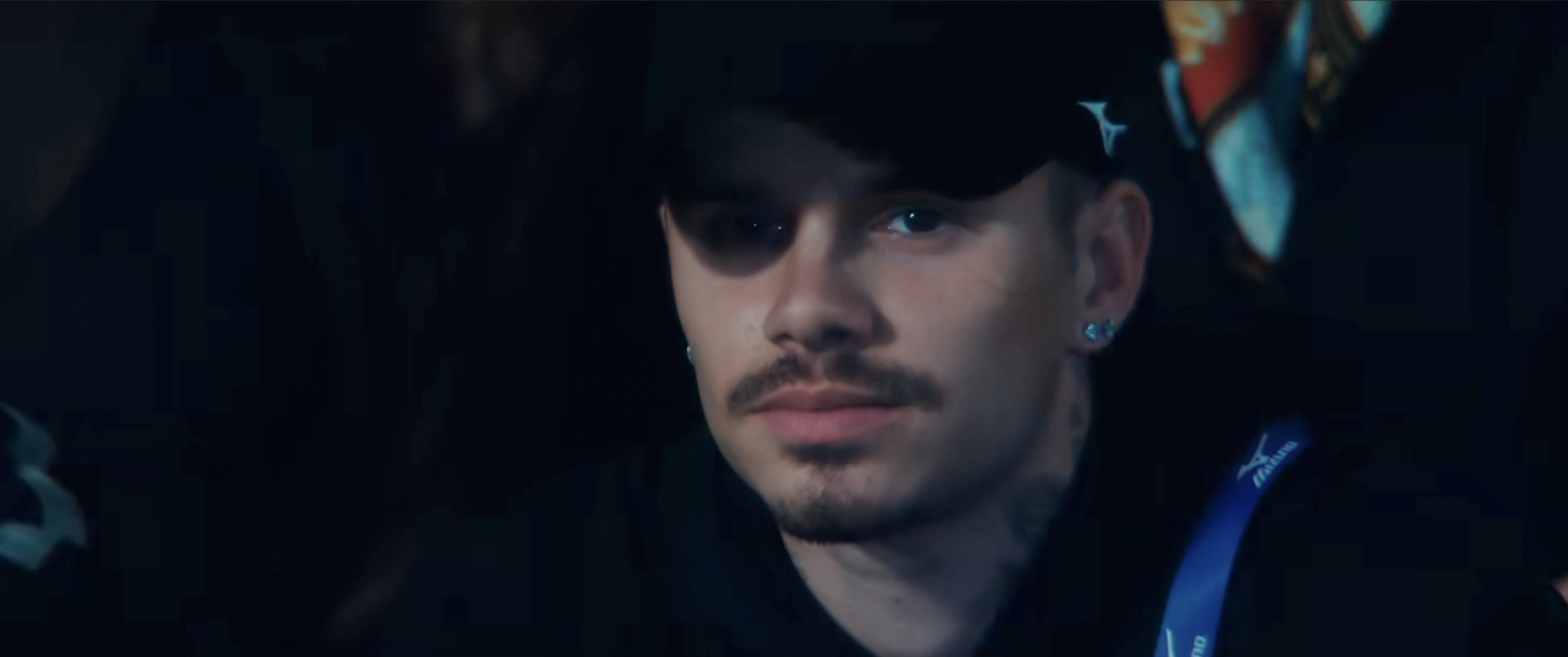A still from the film Forty Love featuring Romeo Beckham and Paul Kircher