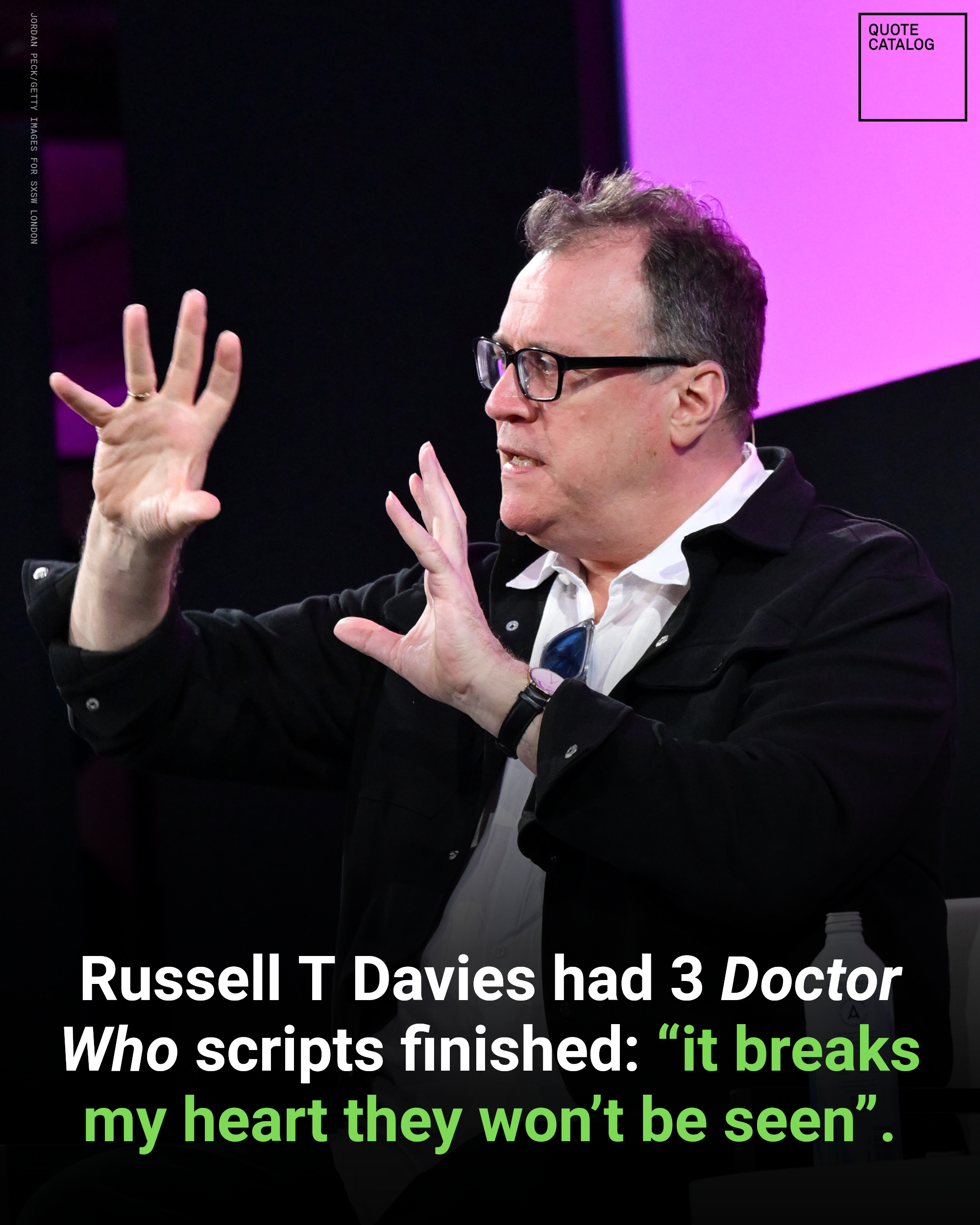 Russell T Davies at SXSW London