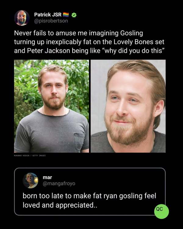 Ryan Gosling Gained Weight to Play the Grieving Father in The Lovely Bones, Then Left the Film Before Shooting Began