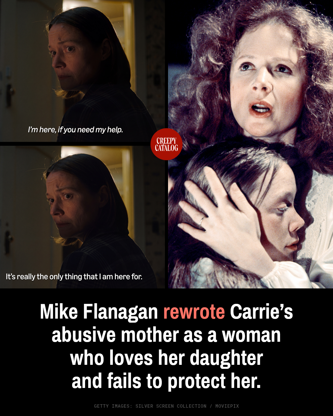 A still from the 1976 Carrie film adaptation