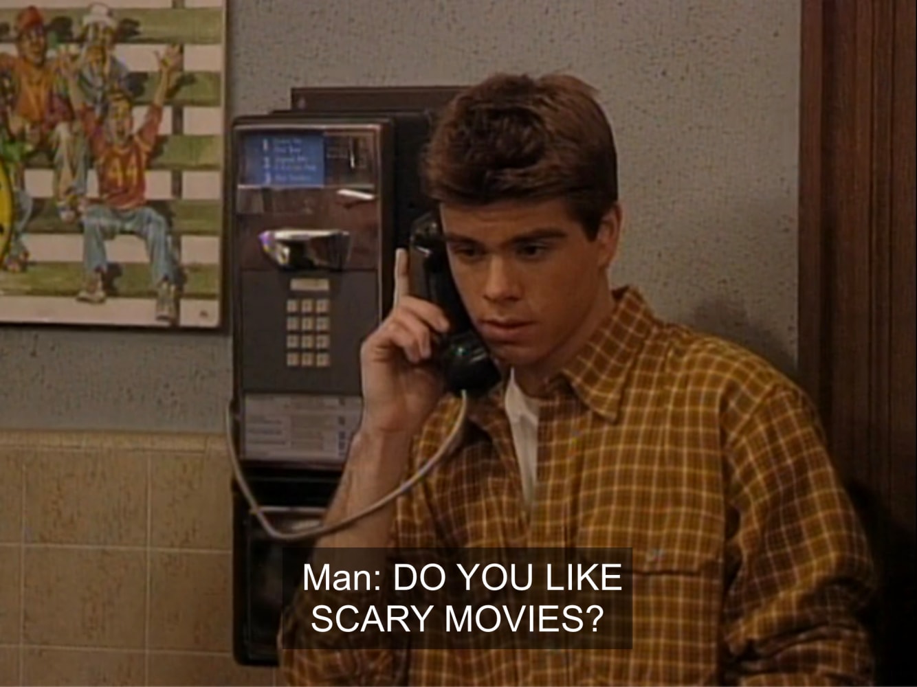 A still from Boy Meets World's horror-themed episode "And Then There Was Shawn"