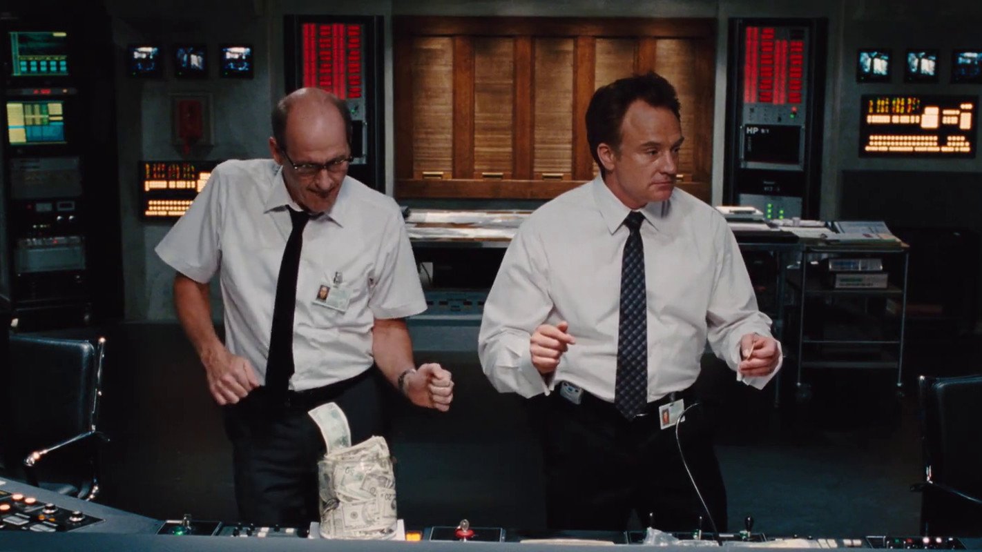 Bradley Whitford as Steve Hadley in a scene from The Cabin in the Woods (2011)