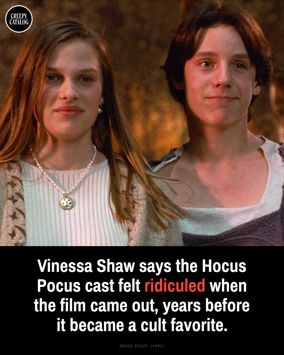A still from the 1993 film Hocus Pocus