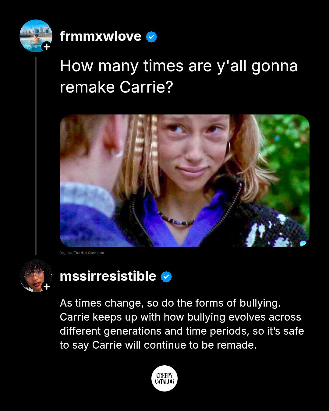 Scene from Degrassi: The Next Generation