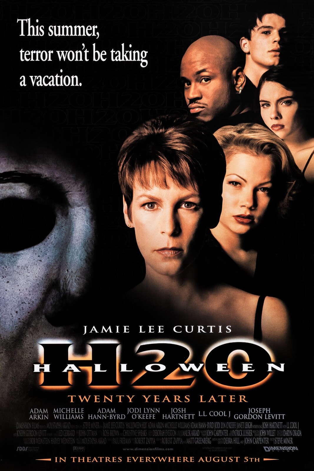 Still from the 1998 horror film Halloween: H20
